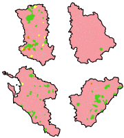 Cartes des communes (données du site)